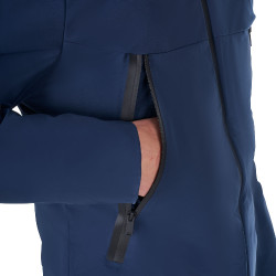 Giacca impermeabile da uomo Equestro x FISE Blazer marine Blu marino