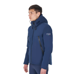 Giacca impermeabile da uomo Equestro x FISE Blazer marine Blu marino