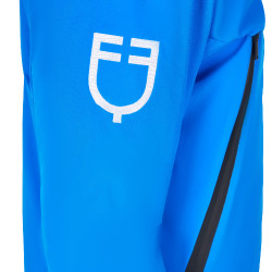 Giacca impermeabile da uomo Equestro x FISE Blu di Savoia