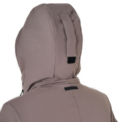 Giacca lunga da donna Equestro idrorepellente e antivento Tigrato