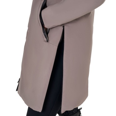 Giacca lunga da donna Equestro idrorepellente e antivento Tigrato