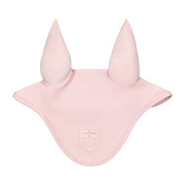 Cuffia Equestro Silica con logo Lilla chiaro