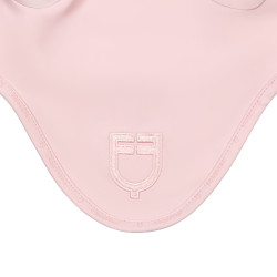 Cuffia Equestro Silica con logo Lilla chiaro