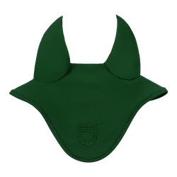 Cuffia Equestro Silica con logo Pascoli verdi Verde