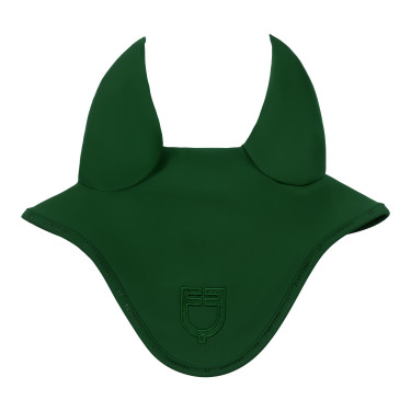 Cuffia Equestro Silica con logo Pascoli verdi Verde