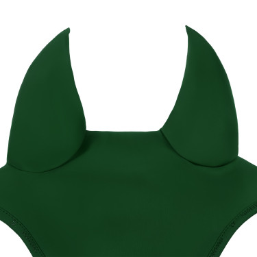 Cuffia Equestro Silica con logo Pascoli verdi Verde