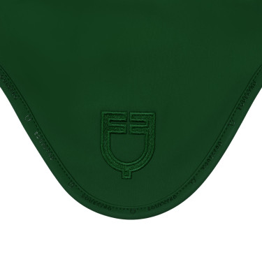 Cuffia Equestro Silica con logo Pascoli verdi Verde
