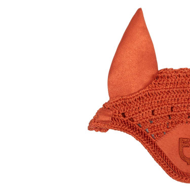 Cuffietta per hobby horse Equestro Rosso mattone