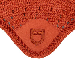 Cuffietta per hobby horse Equestro Rosso mattone