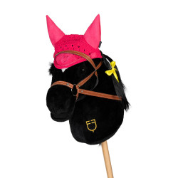 Cuffietta per hobby horse Equestro Fucsia Rosa Cuffietta per hobby horse Equestro Fucsia Rosa