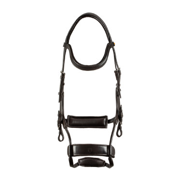Briglia Comfitec Equestro anatomica in pelle Marrone scuro Briglia Comfitec Equestro anatomica in pelle Marrone scuro