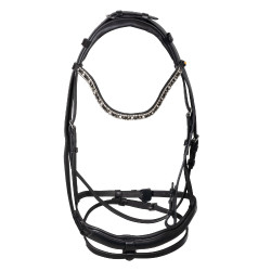 Briglia Equestro con capezzina anatomica Nero