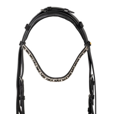 Briglia Equestro con capezzina anatomica Nero