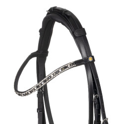 Briglia Equestro con capezzina anatomica Nero