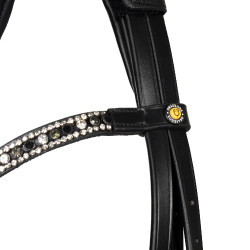 Briglia Equestro con capezzina anatomica Nero