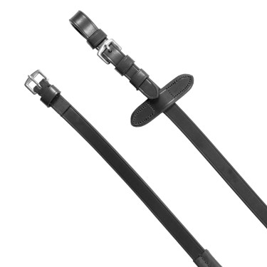 Briglia Equestro con capezzina semplice e testiera larga e curvata Nero