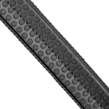 Briglia Equestro con capezzina semplice e testiera larga e curvata Nero