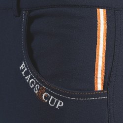 Pantaloni F&C Saint Malo Junior Marina / arancione Blu Pantaloni F&C Saint Malo Junior Marina / arancione Blu