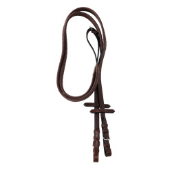 Briglia Equestro con capezzina messicana e montone sintetico Marrone scuro