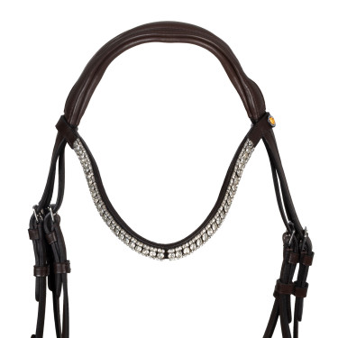 Briglia Equestro Softy Cover Marrone scuro Briglia Equestro Softy Cover Marrone scuro