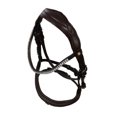 Briglia Equestro Softy Cover Marrone scuro Briglia Equestro Softy Cover Marrone scuro