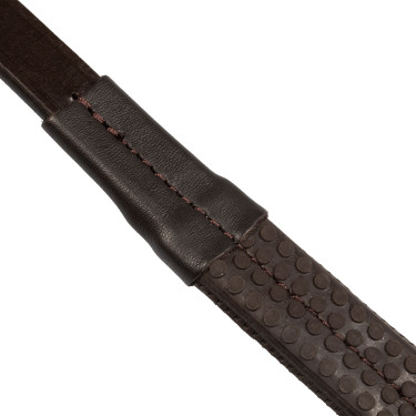 Briglia messicana Supreme con capezzina anatomica Marrone scuro