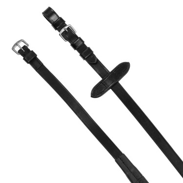 Briglia Supreme con capezzina anatomica curva Nero