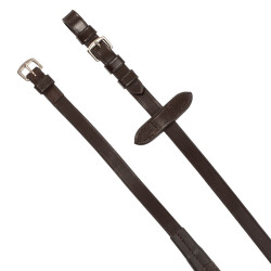 Briglia Supreme con capezzina anatomica curva Marrone scuro