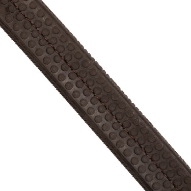 Briglia Supreme con capezzina anatomica curva Marrone scuro