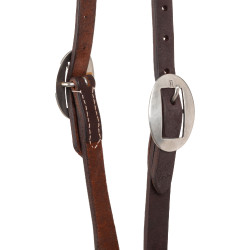 Briglia western Lakota one-ear in cuoio Oliato