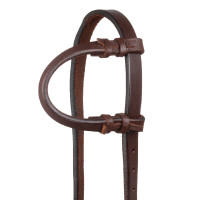 Testiera western Pool’s one-ear fibbie German Buckles Oliato