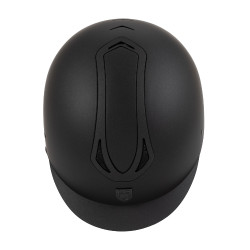 Casco Equestro unisex Azael con rotella posteriore con EN 1384-2023 Nero / nero