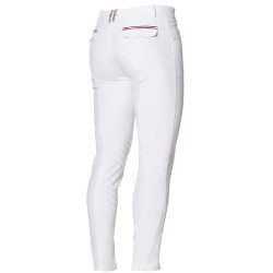 Pantalon Flags & Cup Saint Malo homme Blanc / marron