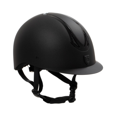 Casco Equestro unisex Azael con rotella posteriore con EN 1384-2023 Nero / nero lucido Casco Equestro unisex Azael con rotella posteriore con EN 1384-2023 Nero / nero lucido