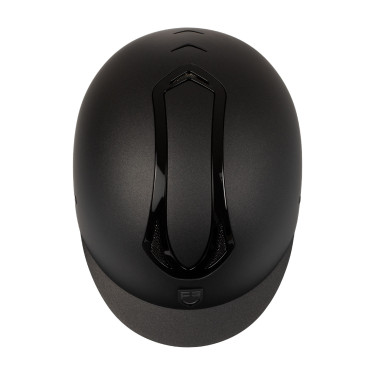 Casco Equestro unisex Azael con rotella posteriore con EN 1384-2023 Nero / nero lucido Casco Equestro unisex Azael con rotella posteriore con EN 1384-2023 Nero / nero lucido