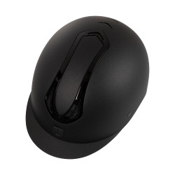 Casco Equestro unisex Azael con rotella posteriore con EN 1384-2023 Nero / nero lucido Casco Equestro unisex Azael con rotella posteriore con EN 1384-2023 Nero / nero lucido