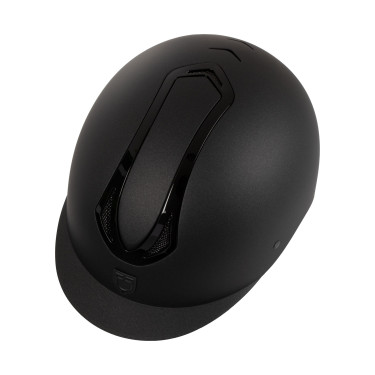 Casco Equestro unisex Azael con rotella posteriore con EN 1384-2023 Nero / nero lucido Casco Equestro unisex Azael con rotella posteriore con EN 1384-2023 Nero / nero lucido