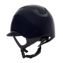 Casco da donna Equestro Apocalypse con calotta lucida omologato EN 1384-2023 Marina / marina Blu