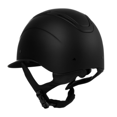 Casco da donna Equestro Apocalypse con calotta opaca omologato EN 1384-2023 Nero / nero