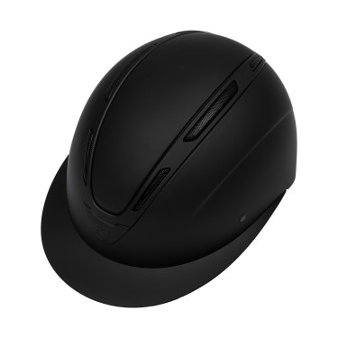 Casco da donna Equestro Apocalypse con calotta opaca omologato EN 1384-2023 Nero / nero