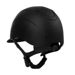 Casco unisex Equestro Apocalypse con calotta opaca EN 1384-2023 Nero / nero