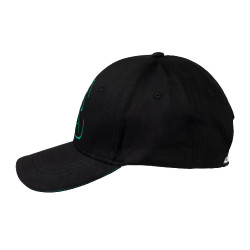 Cappellino da baseball unisex Acavallo Nero
