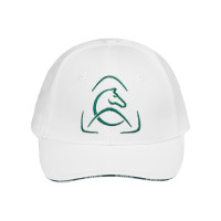 Cappellino da baseball unisex Acavallo Bianco