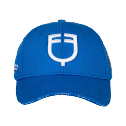 Cappellino unisex Equestro x FISE Blu di Savoia