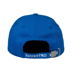 Cappellino unisex Equestro x FISE Blu di Savoia