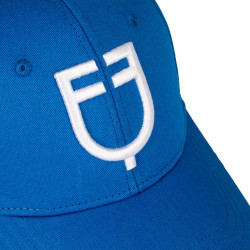 Cappellino unisex Equestro x FISE Blu di Savoia