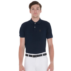 Cintura in pelle elastica Equestro Nero