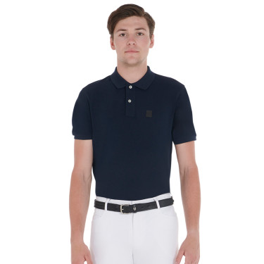 Cintura in pelle elastica Equestro Nero