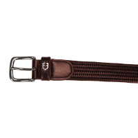 Cintura in pelle elastica Equestro Marrone
