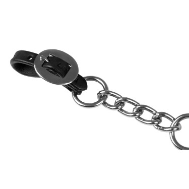 Catenella per capezzina western Lakota in nichel Nero